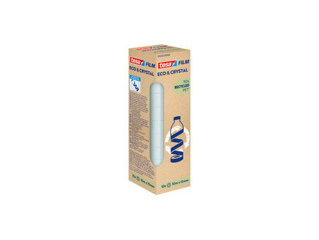 tesa Film ECO & CRYSTAL, 15 mm x 10 m, transparent