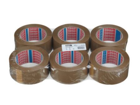 tesapack Ruban adhésif d'emballage 60418, PET, 50 mm x 132 m