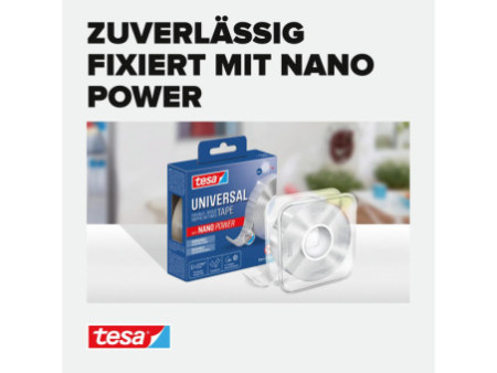 tesa Ruban adhésif double face NANO POWER, 30 mm x 3 m