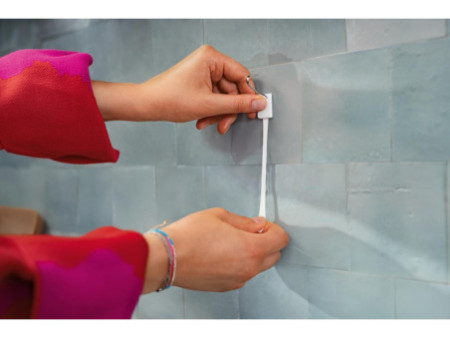 tesa Crochet Powerstrips WIRED HOOK SMALL, blanc