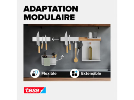 tesa KITCHEN Porte-couteaux, blanc