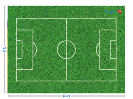 Läufer Sous-main 'terrain de football', 400 x 530 mm