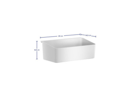 tesa KITCHEN Boîte de rangement, blanc