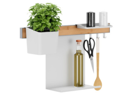 tesa KITCHEN Kit combi S, 6 pièces, blanc