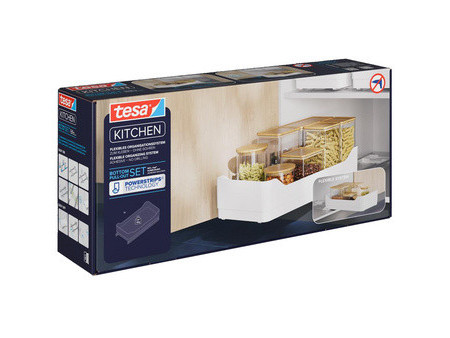 tesa KITCHEN Tiroir BOTTOM PULL-OUT, blanc