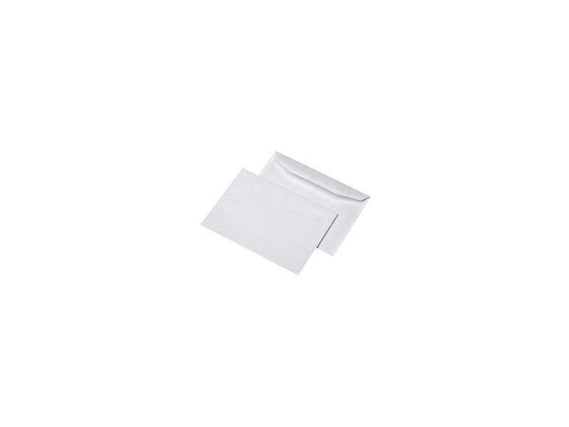 MAILmedia enveloppes C5 gommées, sans fenêtre, blanc