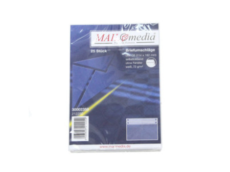 MAILmedia enveloppe offset, C6, sans fenêtre, blanc