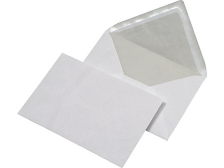 MAILmedia enveloppe Offset, avec doublure en soie, blanc