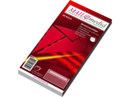 MAILmedia enveloppe Offset, long format, blanc
