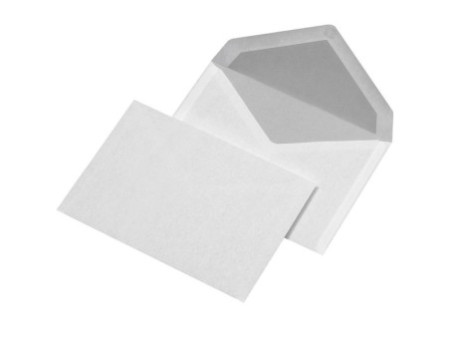 MAILmedia enveloppes C6 gommées, sans fenêtre, blanc