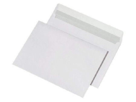 MAILmedia enveloppes C5 autocollantes, 100 g/m2, blanc