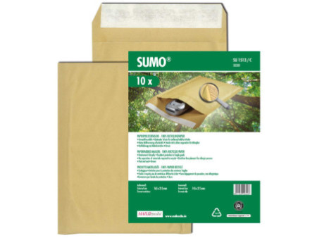 MAILmedia Pochette d'expédition rembourrée en papier SUMO