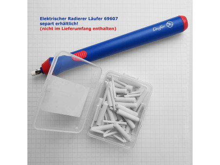 Läufer Gomme de rechange pour gomme électrique 69607