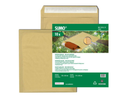 MAILmedia Pochette d'expédition rembourrée en papier SUMO
