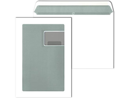 MAILmedia enveloppe à fenêtre de vue, C6/5, 114 x 229 mm