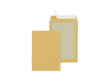 MAILmedia Pochettes avec dos en carton B5, sans fenêtre