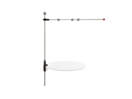 MAUL Porte-plans 'Tischpresenter', gris, avec pince