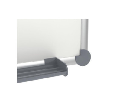 MAUL Tableau mural Blanc 2000 MAULpro, kit complet, gris