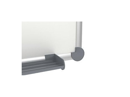 MAUL Tableau mural Blanc 2000 MAULpro, kit complet, gris