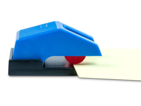 MAUL Clip à rouleau S, autoadhésif, bleu