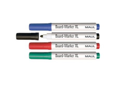MAUL Marqueur pour tableau, assortis, lot 4, taille XL