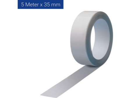 MAUL Ruban magnétique, (l)35 mm x (L)5.000 mm, blanc
