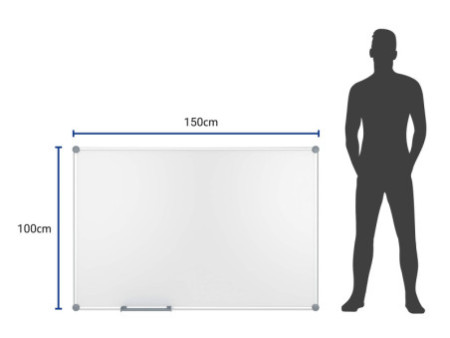 MAUL Tableau Blanc 2000 MAULpro, (L)1.500 x (H)1.000 mm
