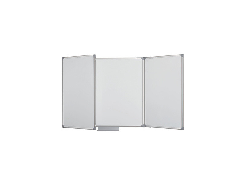 MAUL Tableau Blanc triptyque,(L)1200x(H)1000 mm, gris