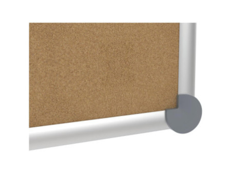 MAUL Tableau de liège 2000, (L)900 x (H)1.200 mm, gris