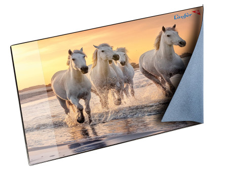 Läufer Sous-main Chevaux sur la plage, 400 x 530 mm