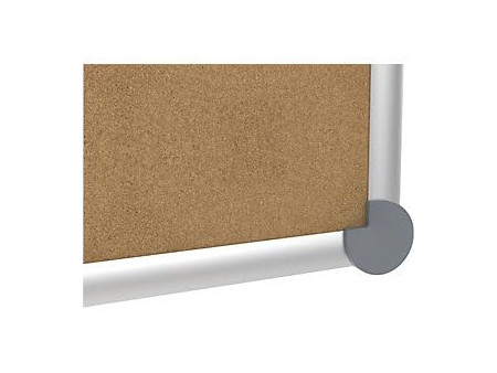 MAUL Tableau de liège 2000, (B)1.000 x (H).1500 mm, gris