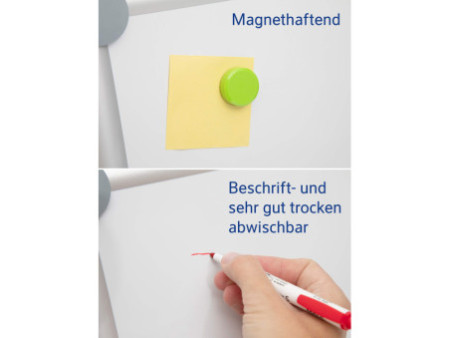 MAUL Tableau mural blanc 2000 MAULpro, (L)1.200 x (H)2.400mm