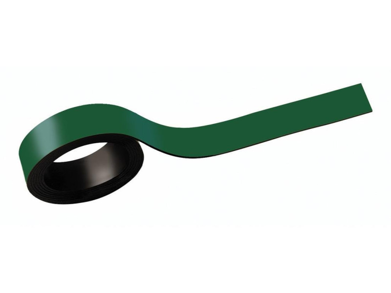 MAUL Bandes magnétiques, (l)20 mm x (L)1.000 mm, vert