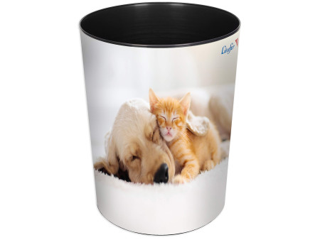 Läufer Corbeille à papier Chien et chat