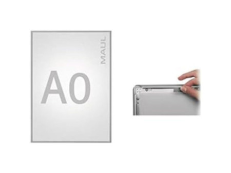 MAUL Cadre pour affiches Standard, A1, cadre en aluminium