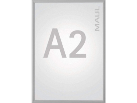 MAUL Cadre pour affiches Standard, A2, cadre en aluminium