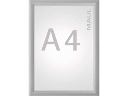 MAUL Cadre pour affiches Standard, A4, cadre en aluminium