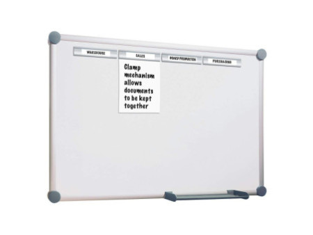 MAUL Tableau Blanc 2000 MAULpro, kit complet, 1.200x900 mm