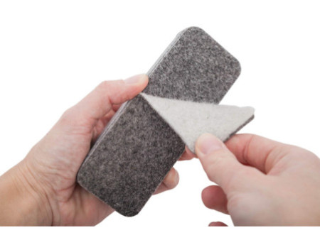MAUL Brosse à tableau,12 couches de feutre,(L)144 x (P)49 mm