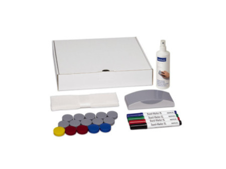 MAUL Kit de tableau blanc mural, carton, petit