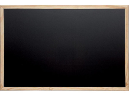 MAUL Tableau avec cadre en bois, (L)900 x (H)600 mm, noir