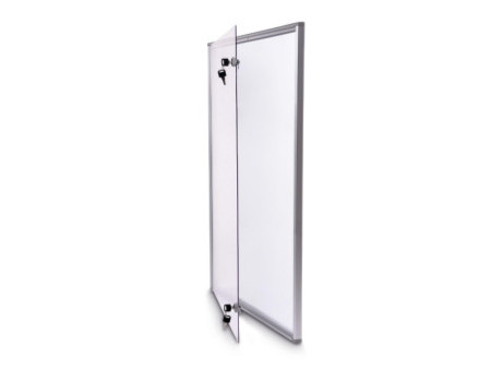 MAUL Vitrine d'affichage MAULextraslim, 9 x A4, aluminium