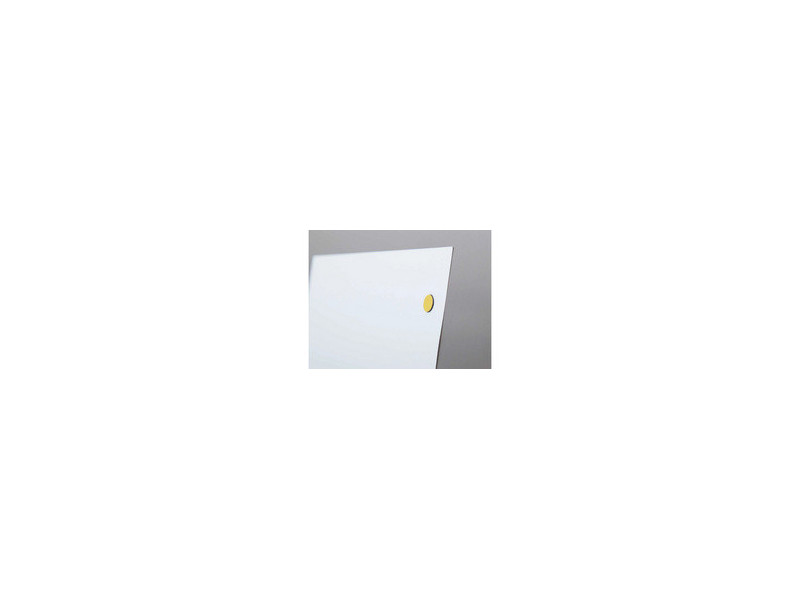 MAUL Symbole magnétique cercle, diamètre: 10 mm, jaune