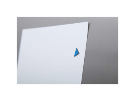 MAUL Sybole magnétique triangle, 10 x 10 mm, bleu