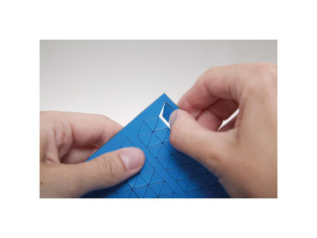 MAUL Sybole magnétique triangle, 10 x 10 mm, bleu