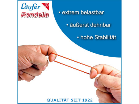Läufer Bracelet élastique RONDELLA, 200 x 6 mm, 500 g