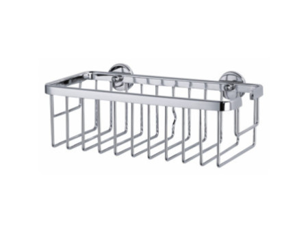 tesa Corbeille de rangement ALUXX S, carré, alu