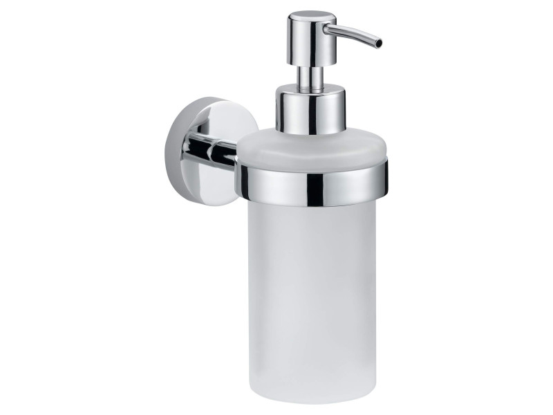 tesa Distributeur de savon SMOOZ, 200 ml, verre satiné