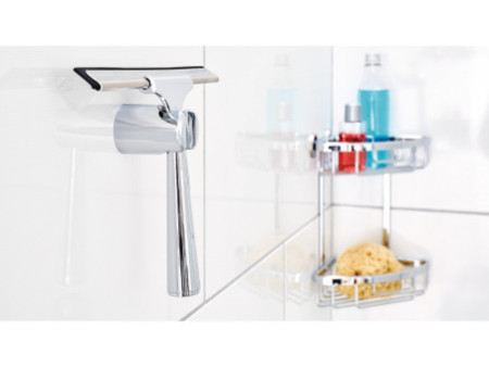 tesa Raclette pour douche SPAA, avec support de fixation
