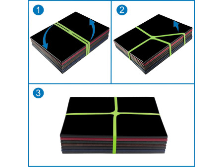 Läufer Elastiques en X dans un carton - 100 g, 100 x 11 mm